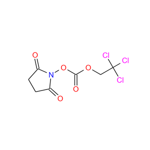 琥珀酰亚胺基 2,2,2-三氯乙基碳酸酯,N-(2,2,2-TRICHLOROETHOXYCARBONYLOXY)SUCCINIMIDE