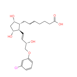 (5Z)-REL-7-[(1R,2R,3R,5S)-2-[(1E,3S)-4-(3-氯苯氧基)-3-羟基-1-丁烯基]-3,5-二羟基环戊基]-5-庚烯酸