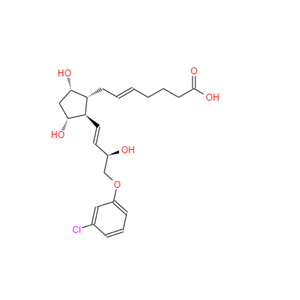 5,6-反式-(±)-氯前列醇,5-Heptenoic acid, 7-[(1R,2R,3R,5S)-2-[(1E,3R)-4-(3-chlorophenoxy)-3-hydroxy-1-buten-1-yl]-3,5-dihydroxycyclopentyl]-, (5E)-rel-