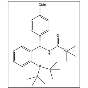 S(R)]-N-[(S)-(4-甲氧基苯基)[2-(二叔丁基膦)苯基]甲基]-2-叔丁基亚磺酰胺