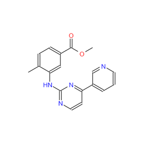 4-甲基-3-[[4-(3-吡啶基)-2-嘧啶基]氨基]苯甲酸甲酯,4-Methyl-3-[[4-(3-pyridinyl)-2-pyrimidinyl]amino]benzoic acid methyl ester