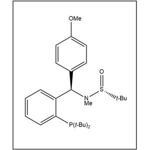S(R)]-N-[(R)-(4-甲氧基苯基)[2-(二叔丁基膦)苯基]甲基]-N-甲基-2-叔丁基亚磺酰胺
