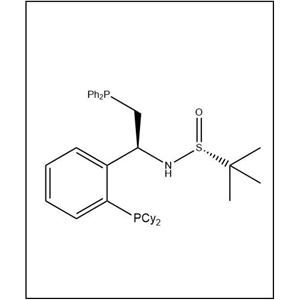 S(R)]-N-[(1S)-2-(二苯基膦)-1-[2-(二环己基膦)苯基]乙基]-2-叔丁基亚磺酰胺