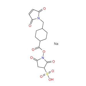 4-(N-马来酰亚胺甲基)环己烷-1-羧酸磺酸基琥珀酰亚胺酯钠盐,SULFO-SMCC
