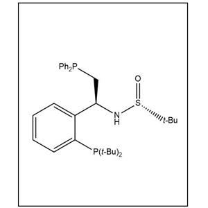 S(R)]-N-[(1S)-2-(二苯基膦)-1-[2-(二叔丁基膦)苯基]乙基]-2-叔丁基亚磺酰胺