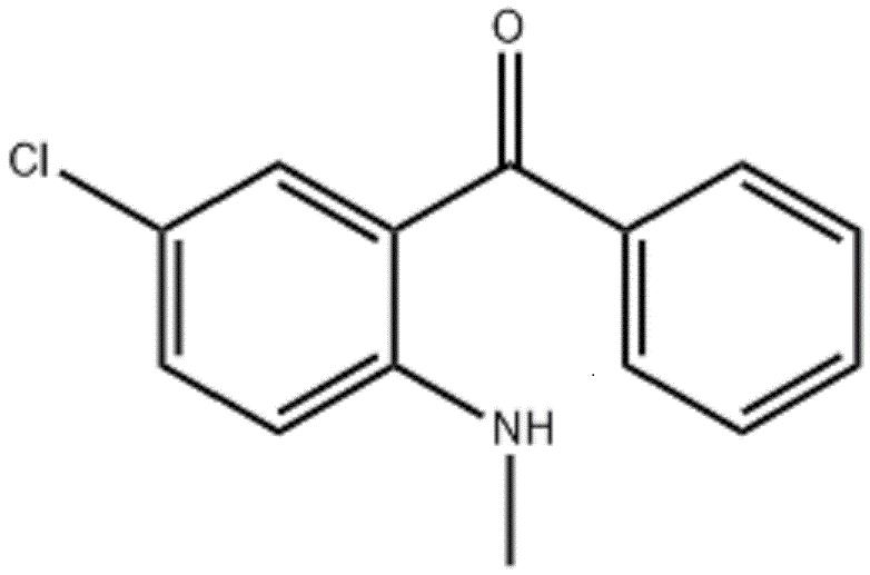 2-甲氨基-5-氯二苯甲酮,5-Chloro-2-(methylamino)benzophenone