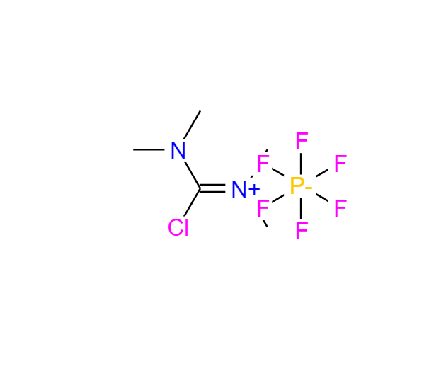 TCFH四甲基氯代脲六氟磷酸酯,CHLORO-N,N,N',N'-TETRAMETHYLFORMAMIDINIUM HEXAFLUOROPHOSPHATE