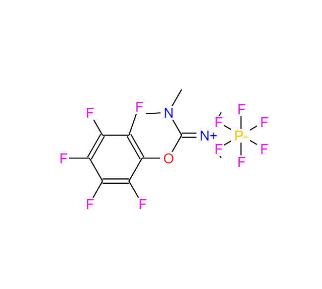 (二甲基氨基)二甲基(2,3,4,5,6-五氟苯氧基)甲烷亞胺六氟磷酸鹽,PENTAFLUOROPHENOL-TETRAMETHYLURONIUM HEXAFLUOROPHOSPHATE