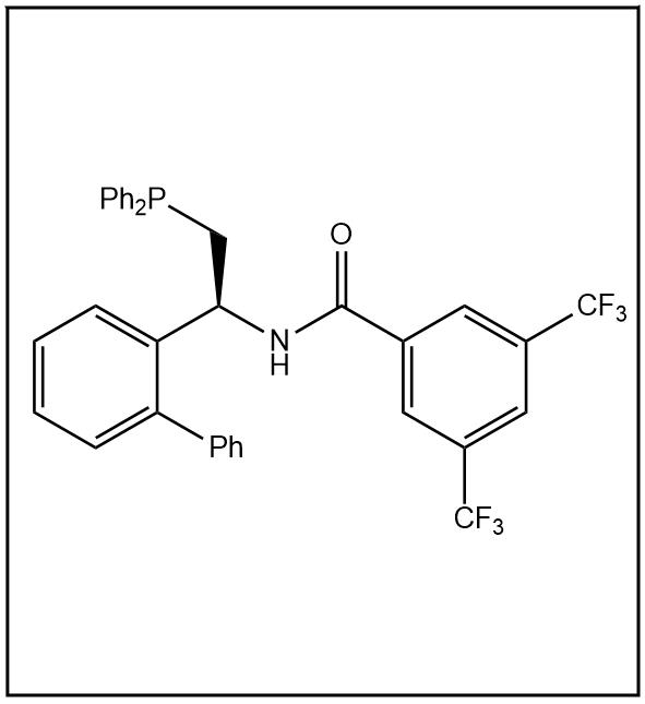 N-[(1S)-1-[1,1'-联苯]-2-(二苯基膦)乙基]-3,5-二(三氟甲基)苯甲酰胺,N-[(1S)-1-[1,1'-Biphenyl]-2-yl-2-(diphenylphosphino)ethyl]-3,5-bis(trifluoromethyl)-benzamide