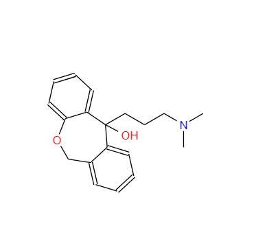 11-[3-(二甲胺基)丙基]-6,11-二氢二BENZ[B,E]氧杂环庚烷-11-醇,11-[3-(dimethylamino)propyl]-6,11-dihydrodibenz[b,e]oxepin-11-ol