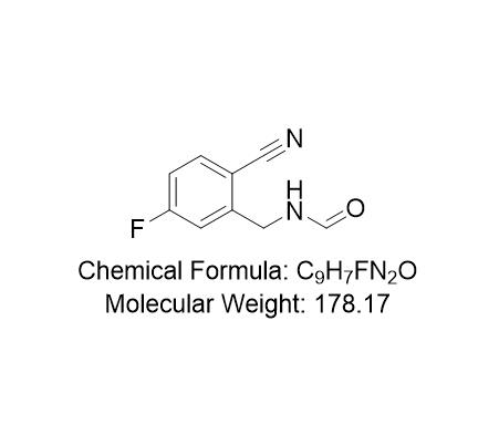 N-(2-氰基-5-氟芐基）甲酰胺,N-(2-Cyano-5-fluorobenzyl)formamide