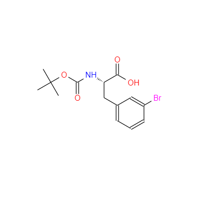 Boc-L-3-溴苯丙氨酸,(S)-N-Boc-3-Bromophenylalanine