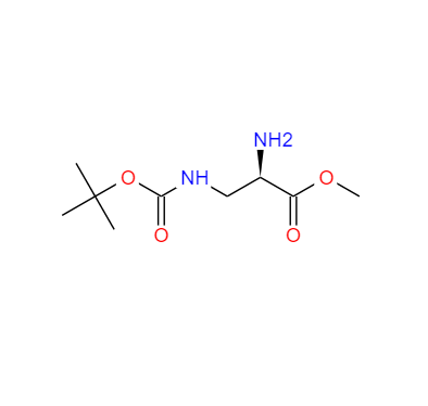 3-叔丁氧羰基氨基-D-丙氨酸甲酯,3-[[(1,1-Dimethylethoxy)carbonyl]amino]-D-alanine methyl ester