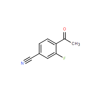 4-乙酰基-3-氟苄腈,4-acetyl-3-fluorobenzonitrile