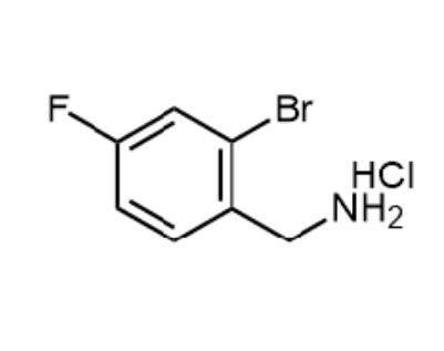 2-溴-4-氟苄基胺 盐酸盐,2-BROMO-4-FLUOROBENZYLAMINE HYDROCHLORIDE