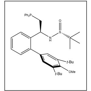 S(R)]-N-[(1S)-1-[3',5'-双叔丁基-4'-甲氧基[1,1'-联苯]-2-(二苯基膦)乙基]-2-叔丁基亚磺酰胺