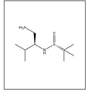 S(R)]-N-[(1S)-1-[(二苯基膦)甲基]-2-甲基丙基]-2-叔丁基亚磺酰胺,S(R)]-N-[(1S)-1-[(Diphenylphosphino)methyl]-2-methylpropyl]-2-methyl-2-Propanesulfinamide