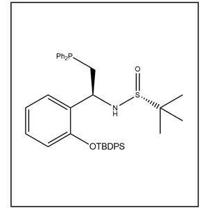 S(R)]-N-[(1S)-1-[2-((叔丁基二苯硅氧)苯基)]-2-(二苯基膦)乙基]-2-叔丁基亚磺酰胺