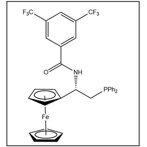 N-[(1S)-1-二茂铁-2-(二苯基膦)乙基]-3,5-二(三氟甲基)苯甲酰胺 2131816-17-4