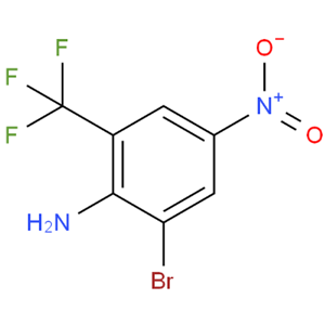 2-溴-4-硝基-6-三氟甲基苯胺，2-Bromo-4-nitro-6-(trifluoromethyl)aniline，400-66-8，可提供公斤级，按需分装！