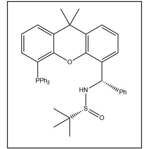 S(R)]-N-[(S)-(苯基)[5-(二苯基膦)-9,9-二甲基-9H-氧杂蒽]苯基甲基]-2-叔丁基亚磺酰胺