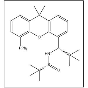 S(R)]-N-[(1S)-1-[5-(二苯基膦)-9,9-二甲基-9H-氧杂蒽]-2,2-二甲丙基]-2-叔丁基亚磺酰胺