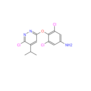 3,5-二氯-4-((6-氯-5-异丙基哒嗪-3-基)氧代)苯胺