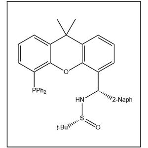 S(R)]-N-[(S)-(2-萘基)[5-(二苯基膦)-9,9-二甲基-9H-氧杂蒽]甲基]-2-叔丁基亚磺酰胺