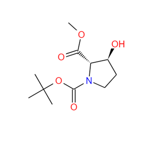 (2S,3S)-3-羟基-1,2-吡咯烷二羧酸 1-叔丁酯 2-甲基酯