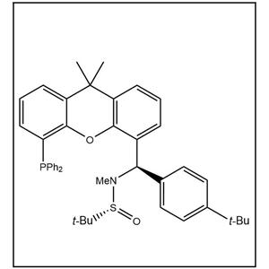 S(R)]-N-[(R)-(4-叔丁基苯基)[5-(二苯基膦)-9,9-二甲基-9H-氧杂蒽]甲基]-N-甲基-2-叔丁基亚磺酰胺