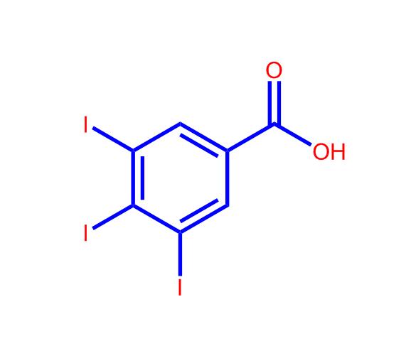 3,4,5-三碘苯甲酸,3,4,5-triiodobenzoic acid