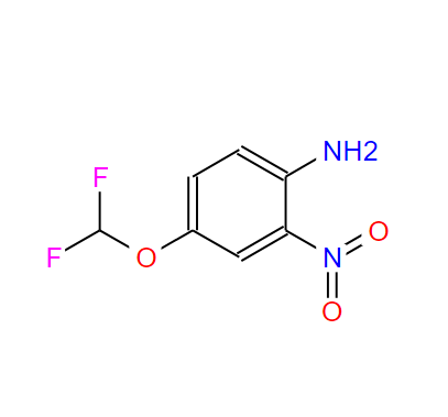 4-二氟甲氧基-2-硝基-苯胺,4-Difluoromethoxy-2-nitro-aniline