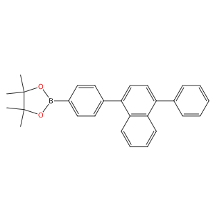 4-(4-苯基-1-萘)-苯硼酸频哪醇酯,4,4,5,5-Tetramethyl-2-[4-(4-phenyl-1-naphthalenyl)phenyl]-1,3,2-dioxaborolane