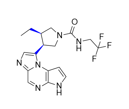 乌帕替尼杂质05,(3R,4S)-3-ethyl-4-(3H-imidazo[1,2-a]pyrrolo[2,3-e]pyrazin-8-yl)-N-(2, 2,2-trifluoroethyl)pyrrolidine-1-carboxamide