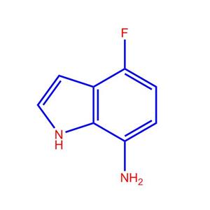4-氟-1H-吲哚-7-胺,4-Fluoro-1H-indol-7-amine