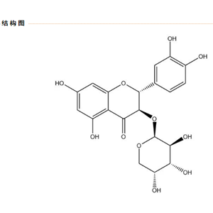 花旗松素-3-O-α-L-阿拉伯糖苷,2R,3R-taxifolin-3-O-α-L-arabinopyranoside