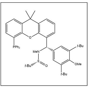 S(R)]-N-[(S)-[3,5-二(三氟甲基)苯基][5-(二苯基膦)-9,9-二甲基-9H-氧杂蒽]甲基]-N-甲基-2-叔丁基亚磺酰胺