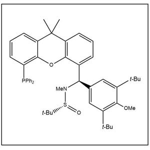 S(R)]-N-[(R)-[3,5-二叔丁基-4-甲氧基苯基][5-(二苯基膦)-9,9-二甲基-9H-氧杂蒽]甲基]-N-甲基-2-叔丁基亚磺酰胺