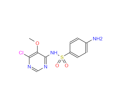 磺胺多辛杂质2,4-AMINO-N-(6-CHLORO-5-METHOXY-4-PYRIMIDINYL)BENZENESULFONAMIDE