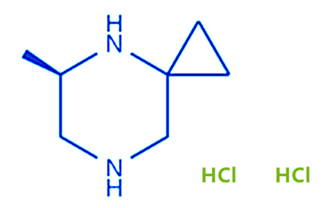 (R)-5-甲基-4,7-二氮杂螺[2.5]辛烷二盐酸盐,(R)-5-Methyl-4,7-diazaspiro[2.5]octane dihydrochloride