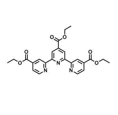 2,2':6',2"-三联吡啶-4,4',4"-三羧酸三乙酯,4,4',4''-triethoxycarbonyl-2,2':6',2''-terpyridine