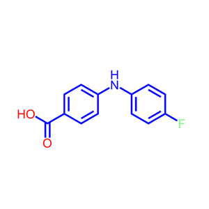 4-((4-氟苯基)氨基)苯甲酸,4-((4-Fluorophenyl)amino)benzoic acid