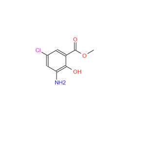 3-氨基-5-氯-2-羟基苯甲酸甲酯,Methyl 3-amino-5-chloro-2-hydroxybenzoate
