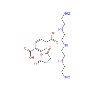 1,4-苯二甲酸与(聚异丁烯丁二酸酐、四亚乙基五胺反应产物)的化合物