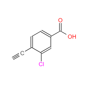 3-氯-4-炔基苯甲酸