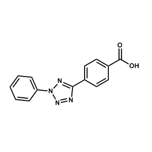 4-(2-苯基-2H-四唑-5-基)苯甲酸,4-(2-phenyl-2H-tetrazol-5-yl)benzoic acid