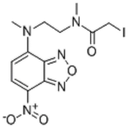 N,N'-二甲基-N-(碘乙酰基)-N'-(7-硝基苯-2-氧杂-1,3-二唑-4-基)乙二胺,IANBD AMIDE