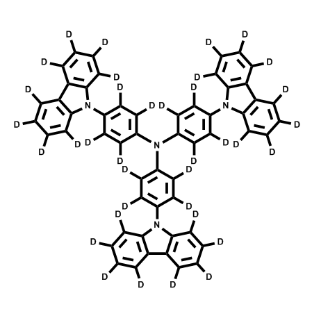 tris(4-carbazol-9-ylphenyl)amine-d36,tris(4-carbazol-9-ylphenyl)amine-d36
