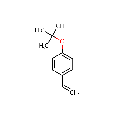 4-叔丁氧基苯乙烯(VPBO),1-ethenyl-4-[(2-methylpropan-2-yl)oxy]benzene