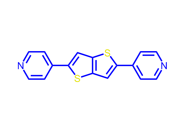 2,5-二吡啶基-[3,2-b]噻吩并噻吩,Pyridine, 4,4'-thieno[3,2-b]thiophene-2,5-diylbis-